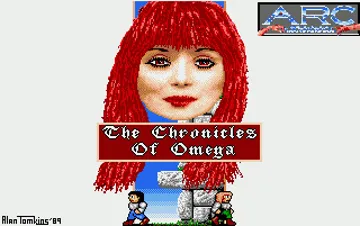 Chronicles of Omega, The screen shot title